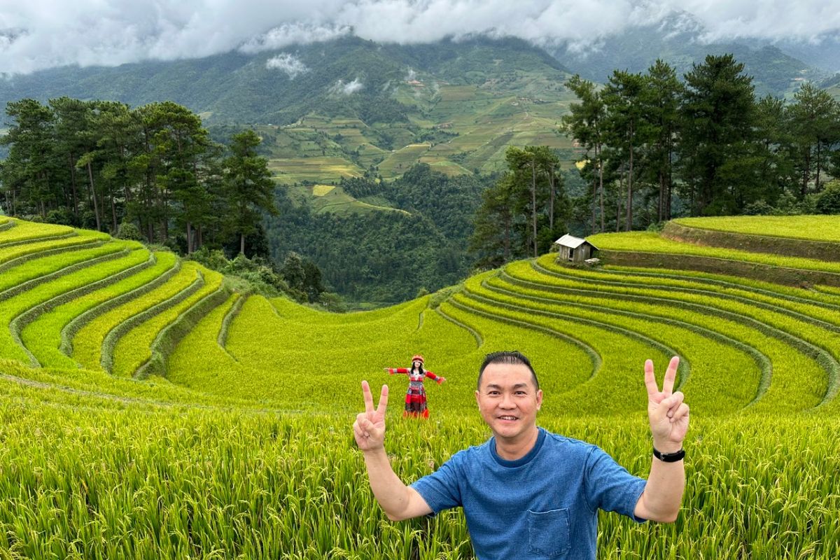 Mong Ngua Hills in  Mu Cang Chai 